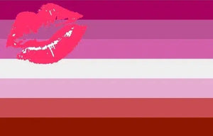 Lipstick Lesbian Pride Flag - 90x150cm(3x5ft) - 60x90cm(2x3ft) - LGBT