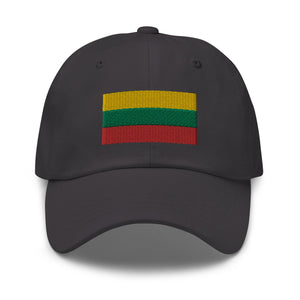 Lithuania Flag Cap - Adjustable Embroidered Dad Hat