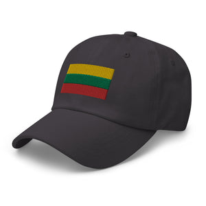 Lithuania Flag Cap - Adjustable Embroidered Dad Hat