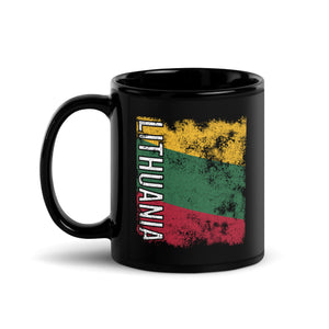 Lithuania Flag - Distressed Flag Mug