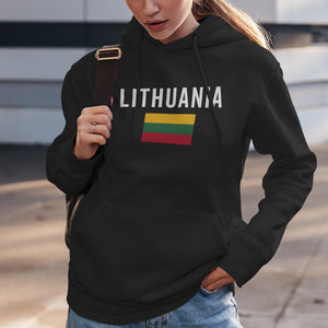 Lithuania Flag Hoodie