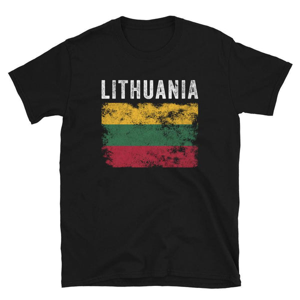 Lithuania Flag Vintage - Lithuanian Flag T-Shirt
