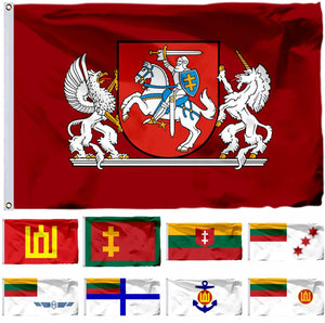 Lithuania Military Flags - 90x150cm(3x5ft) - 60x90cm(2x3ft)
