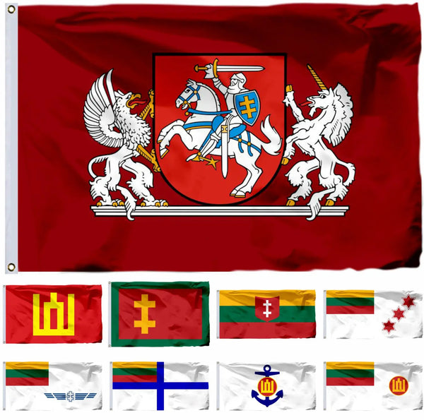 Lithuania Military Flags - 90x150cm(3x5ft) - 60x90cm(2x3ft)