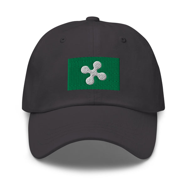 Lombardy Flag Cap - Adjustable Embroidered Dad Hat