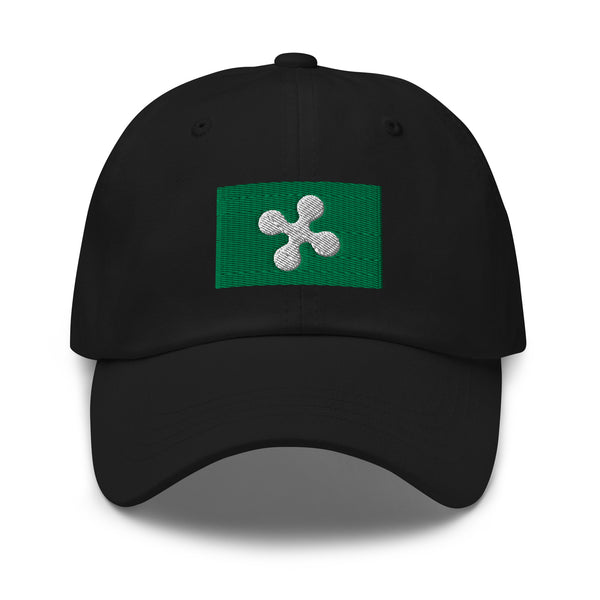 Lombardy Flag Cap - Adjustable Embroidered Dad Hat