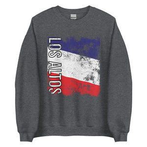 Los Altos Flag - Distressed Flag Sweatshirt