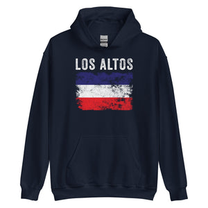 Los Altos Flag Distressed Los Altos Flag Hoodie