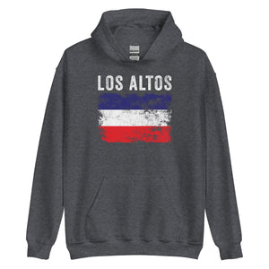 Los Altos Flag Distressed Los Altos Flag Hoodie