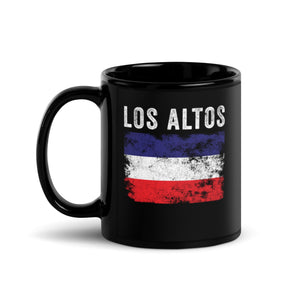 Los Altos Flag Distressed Los Altos Flag Mug