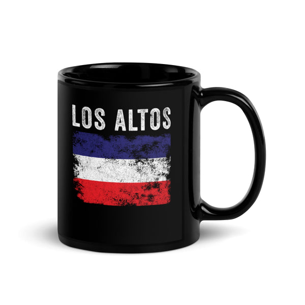 Los Altos Flag Distressed Los Altos Flag Mug