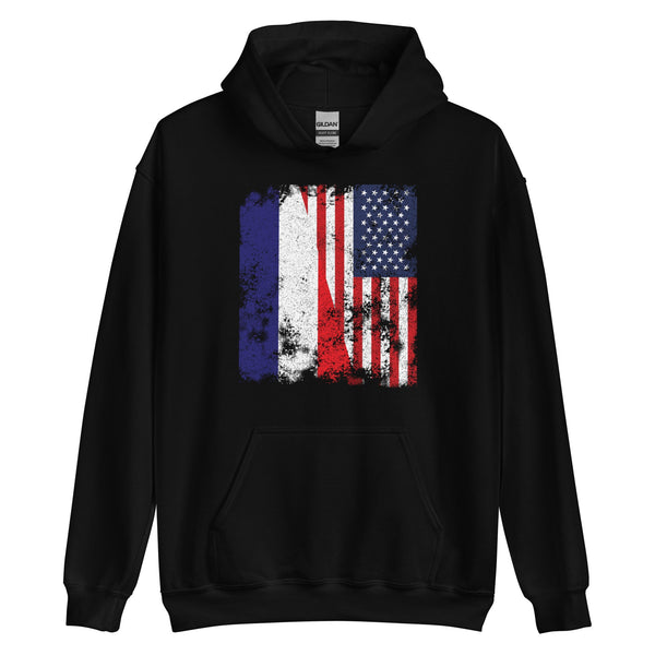 Los Altos USA Flag - Half American Hoodie