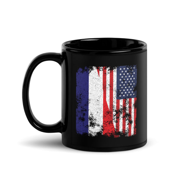 Los Altos USA Flag - Half American Mug