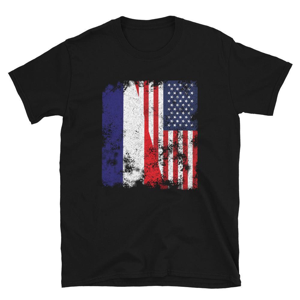 Los Altos USA Flag - Half American T-Shirt