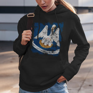 Louisiana State Flag Hoodie