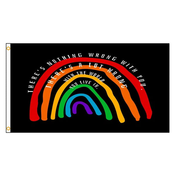 Love is Love Pride Flag - 90x150cm(3x5ft) - 60x90cm(2x3ft) - LGBTQIA+