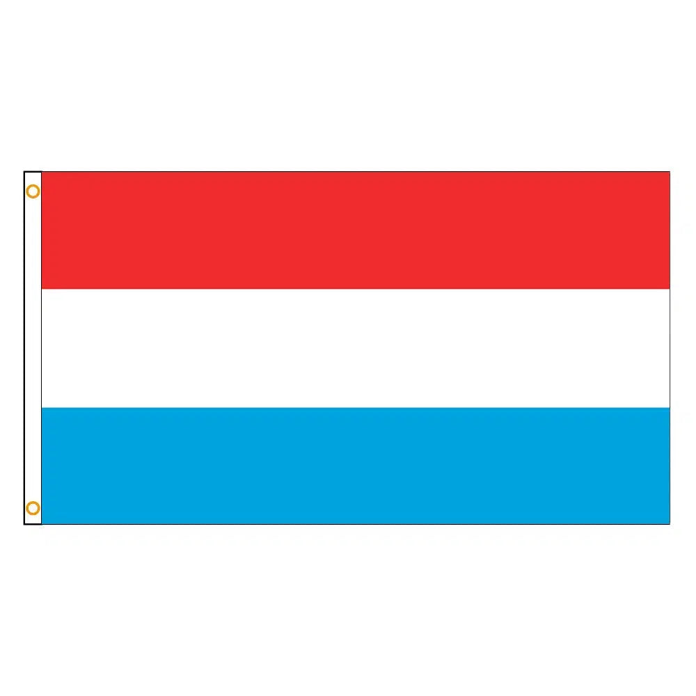 Luxembourg Flag - 90x150cm(3x5ft) - 60x90cm(2x3ft)