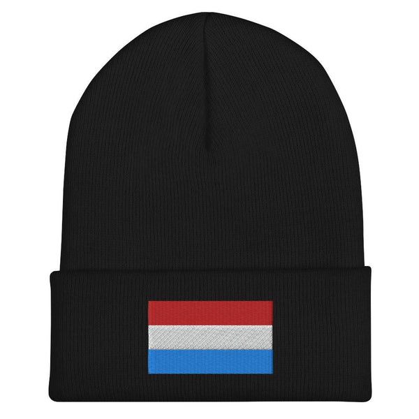 Luxembourg Flag Beanie - Embroidered Winter Hat