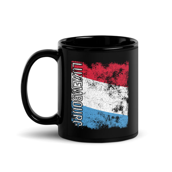 Luxembourg Flag - Distressed Flag Mug