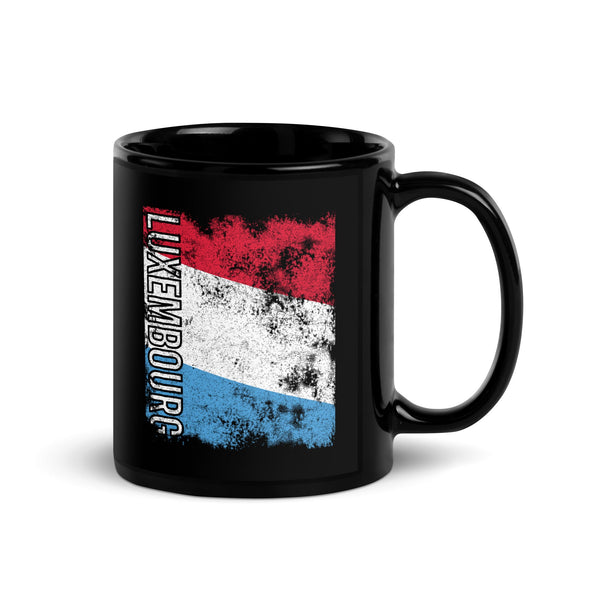Luxembourg Flag - Distressed Flag Mug