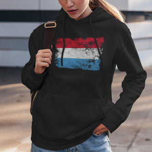 Luxembourg Flag Hoodie