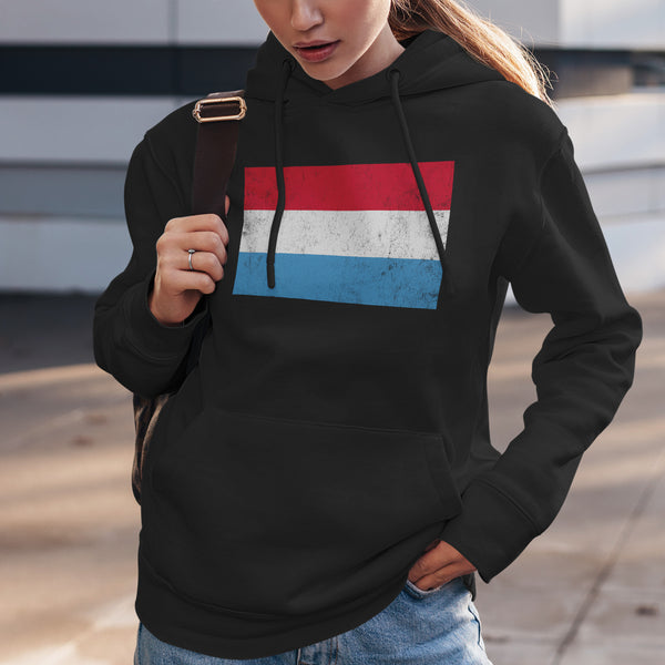 Luxembourg Flag Hoodie
