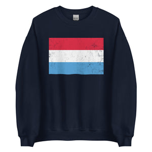 Luxembourg Flag Sweatshirt