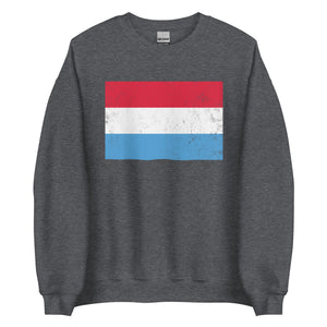 Luxembourg Flag Sweatshirt