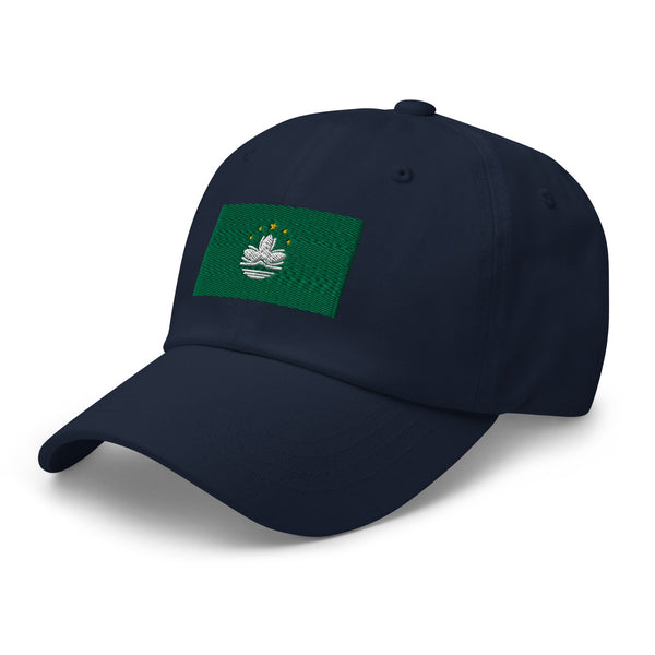 Macau Flag Cap - Adjustable Embroidered Dad Hat