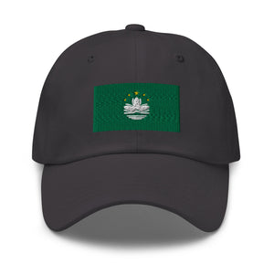 Macau Flag Cap - Adjustable Embroidered Dad Hat