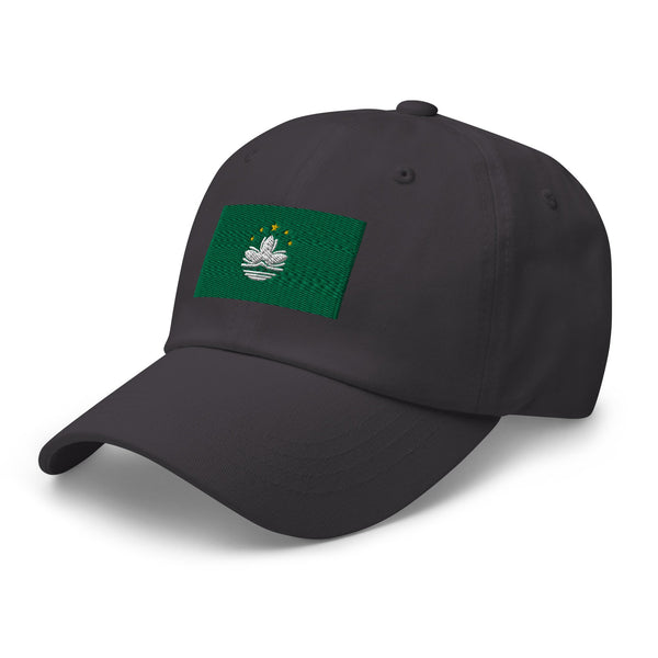 Macau Flag Cap - Adjustable Embroidered Dad Hat