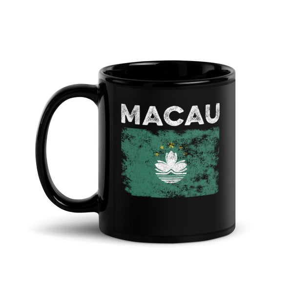 Macau Flag Distressed - Macanese Flag Mug