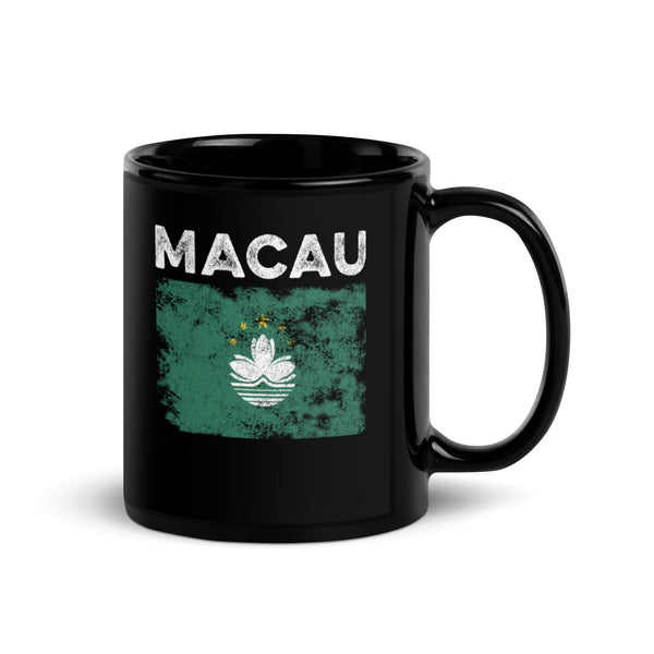 Macau Flag Distressed - Macanese Flag Mug