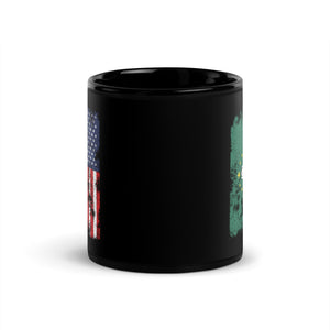 Macau USA Flag - Half American Mug