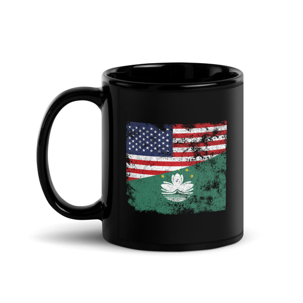 Macau USA Flag Mug