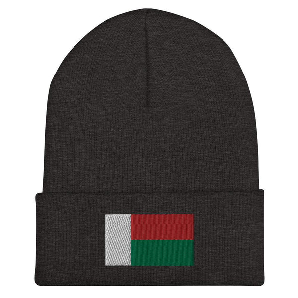 Madagascar Flag Beanie - Embroidered Winter Hat