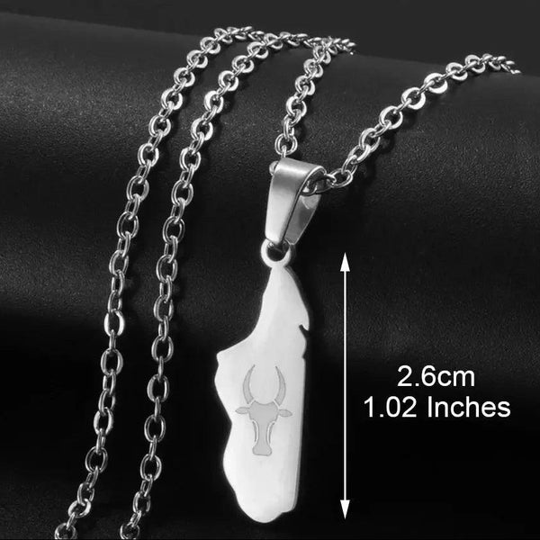 Madagascar Map Necklace Collection