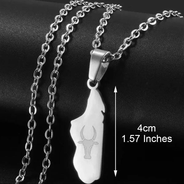 Madagascar Map Necklace Collection
