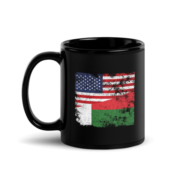 Madagascar USA Flag Mug