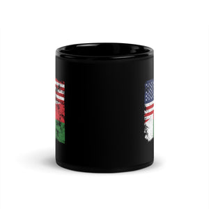 Madagascar USA Flag Mug