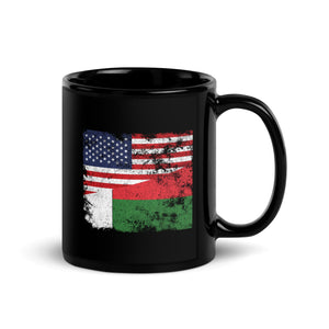 Madagascar USA Flag Mug