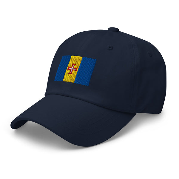 Madeira Flag Cap - Adjustable Embroidered Dad Hat