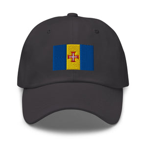 Madeira Flag Cap - Adjustable Embroidered Dad Hat