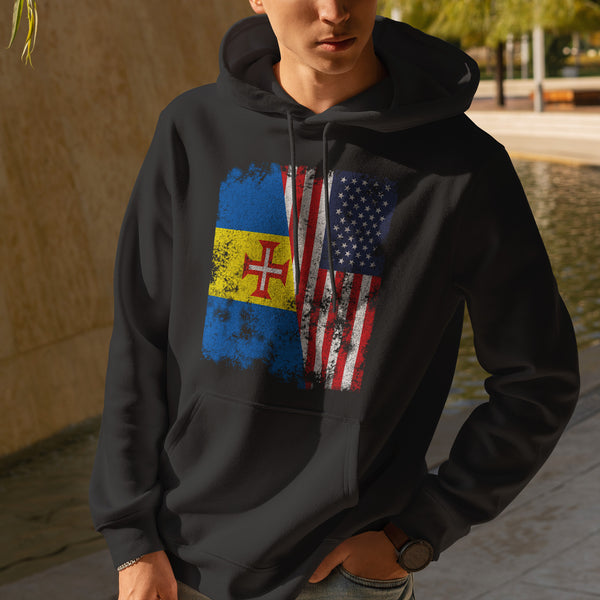Madeira USA Flag Hoodie