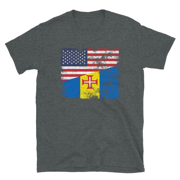 Madeira USA Flag T-Shirt