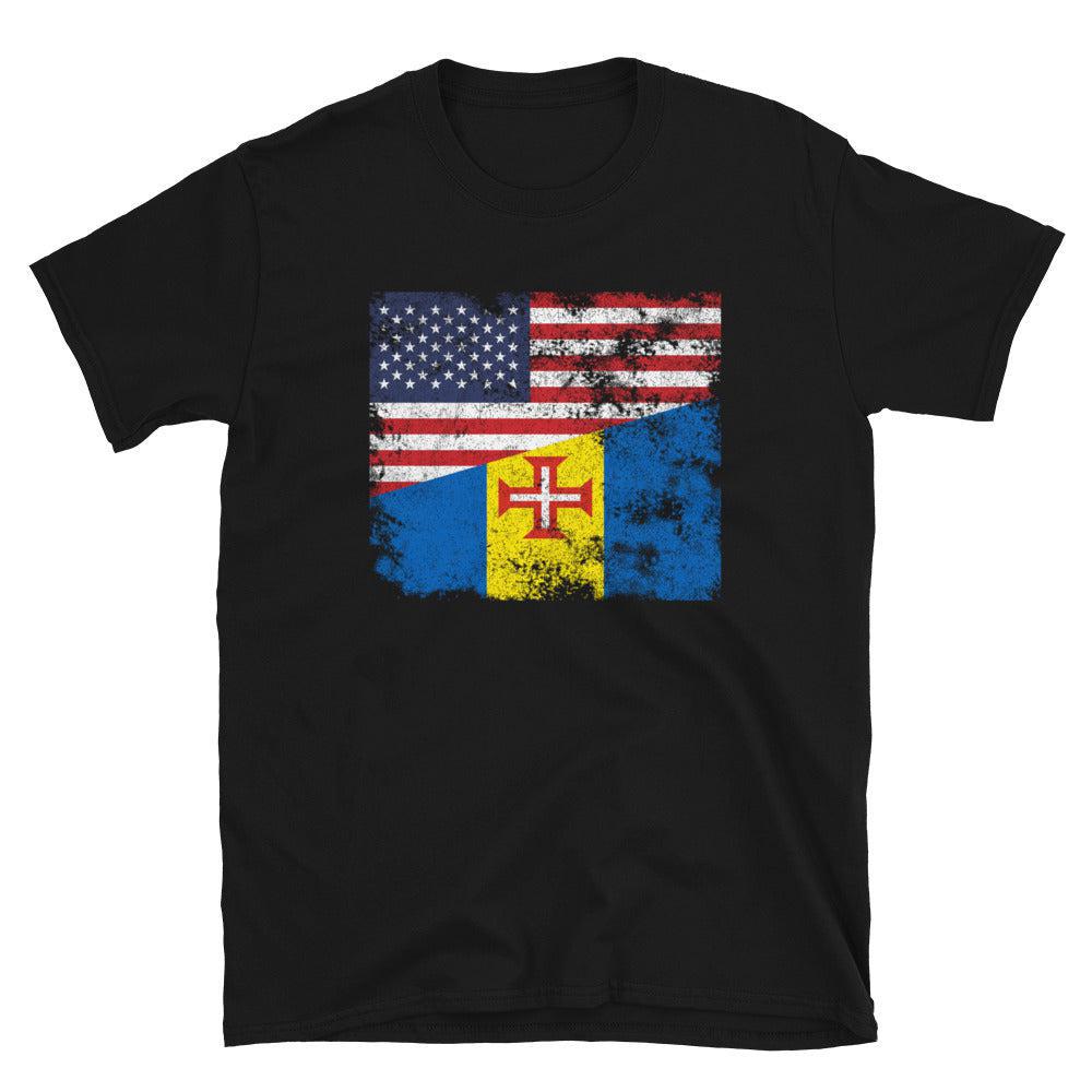 Madeira USA Flag T-Shirt