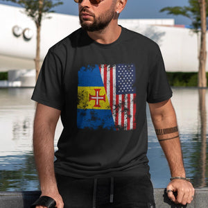 Madeira USA Flag T-Shirt