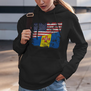 Madeira USA Flag Hoodie