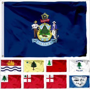 Maine Flags - 90x150cm(3x5ft) - 60x90cm(2x3ft)