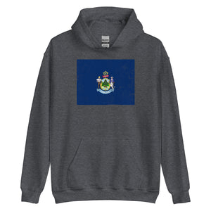 Maine State Flag Hoodie